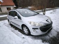 Gebraucht Peugeot 308 SW 109 PS (80 kW) 2009 Silber Kombi