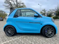 Gebraucht Smart ForTwo Cabrio Brabus 122 PS (89 kW) 2017 Blau Cabrio