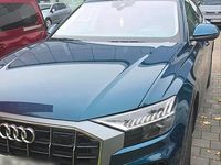 Second-hand Audi Q8 S-Line 286 CP (210 kW) 2020 Albastru SUV