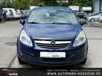 Gebraucht Opel Corsa Selection 80 PS (58 kW) 2009 Blau Kleinwagen