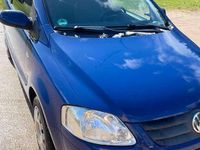 Gebraucht VW Fox 54 PS (39 kW) 2008 Blau Kleinwagen