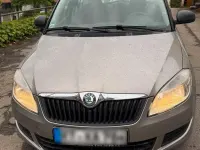 Gebraucht Skoda Fabia 44 PS (32 kW) 2010 Grau Kleinwagen