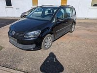 Gebraucht VW Touran Trendline 105 PS (77 kW) 2013 Schwarz Van / Kleinbus
