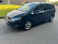 Gebraucht VW Sharan Allstar 150 PS (110 kW) 2016 Schwarz Van / Kleinbus