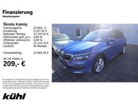 Gebraucht Skoda Kamiq Tour 110 PS (80 kW) 2023 Energyblau SUV