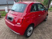 Gebraucht Fiat 500 Lounge 69 PS (50 kW) 2017 Rot Kleinwagen