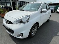 Gebraucht Nissan Micra Acenta 80 PS (58 kW) 2016 Weiß Kleinwagen