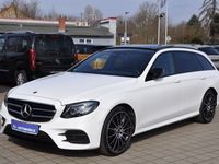 gebraucht Mercedes E400 E400 d T 4Matic 9G AMG-NIGHT-PANO-AHK-HUD-MB LED