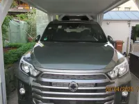 Usata SsangYong Musso 203 CV (149 kW) 2022 Verde Pick-up