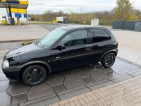 Gebraucht Opel Corsa 65 PS (47 kW) 2002 Schwarz Kleinwagen