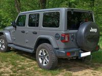gebraucht Jeep Wrangler 22L CRDi Unlimited Sahara Diesel Dual Top! AHK!