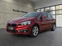 Gebraucht BMW 225 Active Tourer Luxury Line 136 PS (100 kW) 2016 Rot Van / Kleinbus