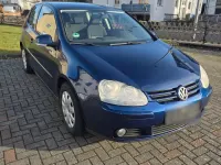 Usata VW Golf VI 102 CV (75 kW) 2008 Blu Utilitaria