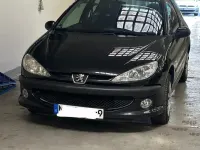 Gebraucht Peugeot 206 75 PS (55 kW) 2007 Schwarz Limousine