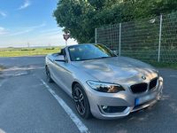 Gebraucht BMW 220 184 PS (135 kW) 2016 Silber Cabrio