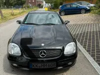 Gebraucht Mercedes SLK320 218 PS (160 kW) 2002 Schwarz Cabrio