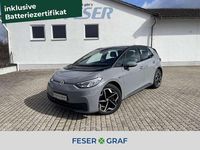 Gebraucht VW ID.3 Pure 110 kW (150 PS) 2021 Mondsteingrau schwarz Kleinwagen