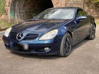 Gebraucht Mercedes SLK200 2005 Blau Cabrio