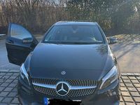Gebraucht Mercedes A200 AMG line 156 PS (114 kW) 2018 Schwarz Limousine