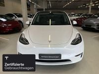 Gebraucht Tesla Model Y Long Range AWD 258 kW (351 PS) 2022 Weiß SUV