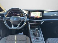 Gebraucht Seat Leon FR 150 PS (110 kW) 2022 Midnight schwarz metallic (metallic) Limousine