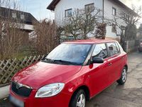 Gebraucht Skoda Fabia 60 PS (44 kW) 2009 Rot Kleinwagen