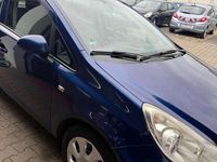 Gebraucht Opel Corsa Edition 80 PS (58 kW) 2009 Blau Kleinwagen