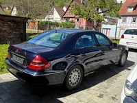 Brugt Mercedes E320 Avantgarde 277 HK (203 kW) 2003 Blå Sedan