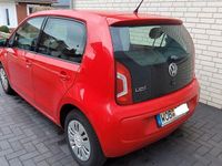 Gebraucht VW up! move up! 60 PS (44 kW) 2015 Rot Kleinwagen