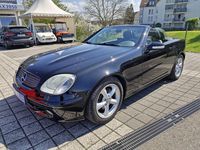 Gebraucht Mercedes SLK320 218 PS (160 kW) 2000 Obsidianschwarz metallic Cabrio