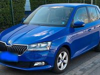 Gebraucht Skoda Fabia 75 PS (55 kW) 2018 Blau Kleinwagen