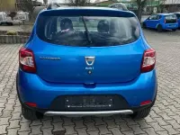 Gebraucht Dacia Sandero Prestige 90 PS (66 kW) 2014 Blau Kleinwagen