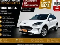 Gebraucht Ford Kuga Titanium 224 PS (164 kW) 2022 Frostweiß SUV