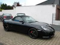 Brugt Porsche Boxster S 260 HK (191 kW) 2003 Sort Cabriolet