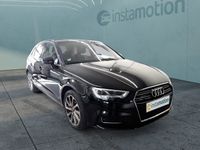 Gebraucht Audi A3 Sportback Design 190 PS (139 kW) 2020 Schwarz Kleinwagen