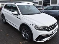 Gebraucht VW Tiguan R-line 150 PS (110 kW) 2021 Pure white SUV
