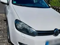 Gebraucht VW Golf VI 122 PS (89 kW) 2010 Weiß Kleinwagen