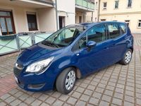 Gebraucht Opel Meriva Edition 101 PS (74 kW) 2014 Blau Van / Kleinbus