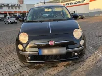 Gebraucht Fiat 500 Lounge 69 PS (50 kW) 2007 Schwarz Kleinwagen