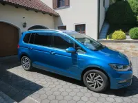 Gebraucht VW Touran Sound 150 PS (110 kW) 2017 Blau Van / Kleinbus