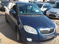 Gebraucht Skoda Fabia GreenLine 80 PS (58 kW) 2010 Stormblau metallic Kleinwagen
