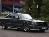 Gebraucht Mercedes 500 252 PS (185 kW) 1987 Grau Coupé
