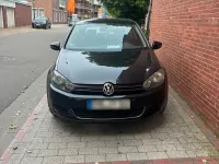 Gebraucht VW Golf VI 80 PS (58 kW) 2010 Schwarz Kleinwagen