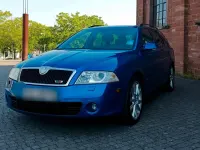 Gebraucht Skoda Octavia vRS 200 PS (147 kW) 2007 Blau Kombi