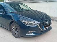 Gebraucht Mazda 3 Exclusive-Line 120 PS (88 kW) 2017 Blau Limousine