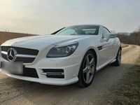 Gebraucht Mercedes SLK200 184 PS (135 kW) 2014 Weiß Cabrio