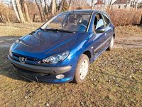 Gebraucht Peugeot 206 Premium 75 PS (55 kW) 2003 Blau Kleinwagen