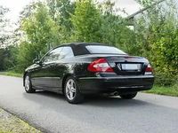 Gebraucht Mercedes CLK200 184 PS (135 kW) 2007 Schwarz Cabrio
