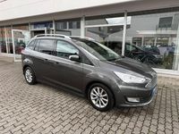 Gebraucht Ford Grand C-Max Titanium 125 PS (91 kW) 2018 Grau Van / Kleinbus