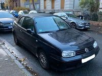 Gebraucht VW Golf Cabriolet Conceptline 116 PS (85 kW) 1999 Schwarz Cabrio